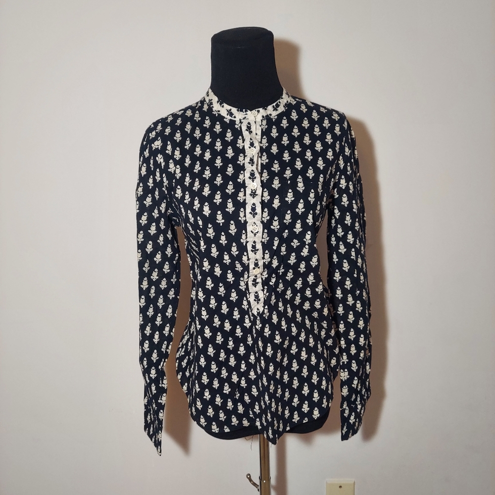 J.Crew Patterned Blouse